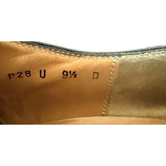 Salvatore Ferragamo Brown Leather Cap Toe Lace Up Shoes Men’s Size 9.5D main image 5